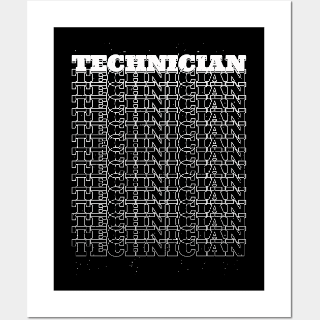 Technician Wall Art by Stay Weird